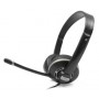 Media-Tech EPSILION - Casti stereo cu microfon incorporat, MT3549